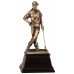 Male Bronze Resin Golfers